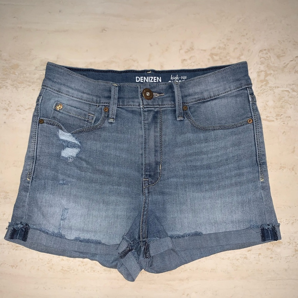 Levi’s high rise jeans shorts